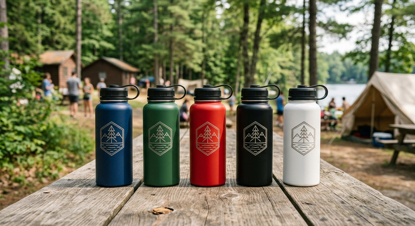 Summer Camp Water Bottle Ideas: How to Pick the Right Branded Bottles for Your Program