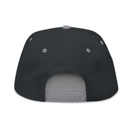 Custom Embroidered Flat Bill Snapback - Yupoong 6007