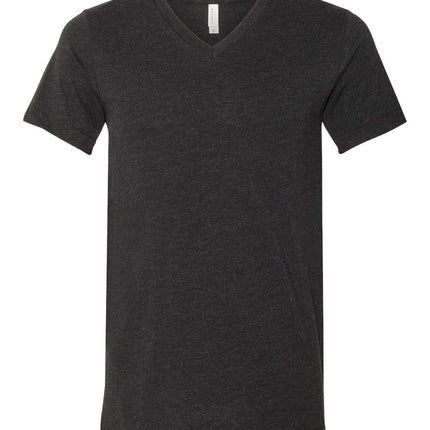 Unisex Heather CVC V-Neck Tee
