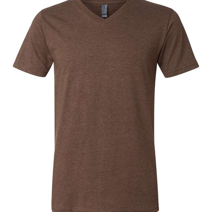 Unisex Heather CVC V-Neck Tee