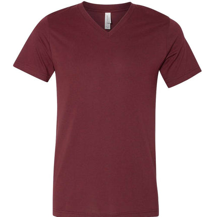 Unisex Heather CVC V-Neck Tee