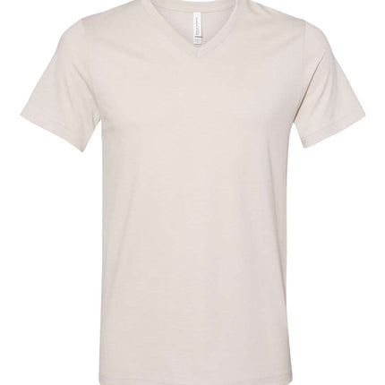 Unisex Heather CVC V-Neck Tee
