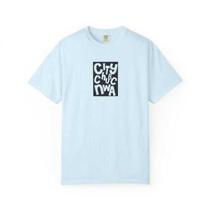City Church NWA T-Shirt — Retro Block Letter Graphic Tee