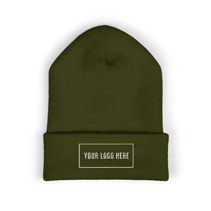 Custom Embroidered Cuffed Beanie - Yupoong 1501KC