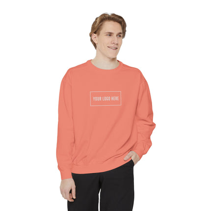 Custom Printed Unisex Garment-Dyed Sweatshirt - Comfort Colors 1566