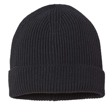 Sustainable Fine Rib Cuffed Beanie