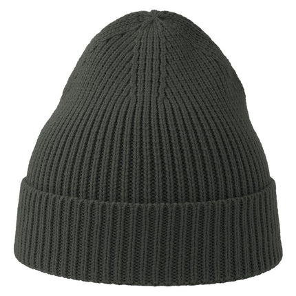 Sustainable Fine Rib Cuffed Beanie