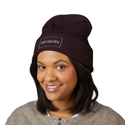 Custom Embroidered Cuffed Beanie - Yupoong 1501KC