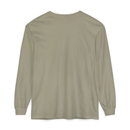 Custom Printed Garment-Dyed Heavyweight Long-Sleeve T-Shirt - Comfort Colors 6014