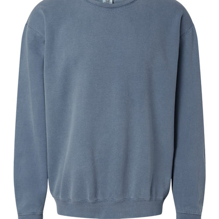 Unisex Garment-Dyed Lightweight Fleece Crewneck Sweatshirt