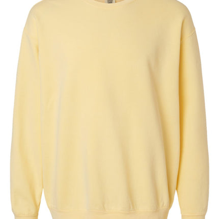 Unisex Garment-Dyed Lightweight Fleece Crewneck Sweatshirt