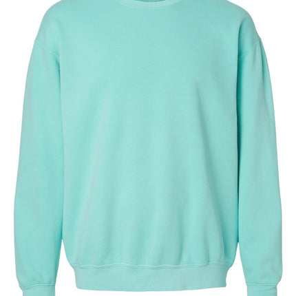 Unisex Garment-Dyed Lightweight Fleece Crewneck Sweatshirt
