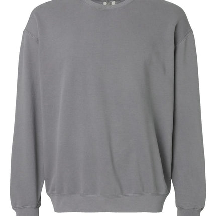 Unisex Garment-Dyed Lightweight Fleece Crewneck Sweatshirt