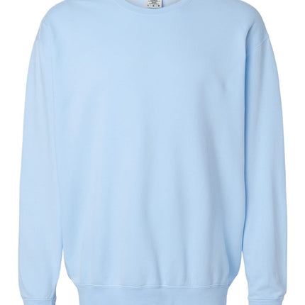Unisex Garment-Dyed Lightweight Fleece Crewneck Sweatshirt