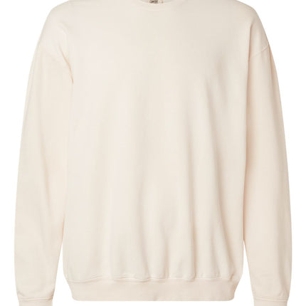 Unisex Garment-Dyed Lightweight Fleece Crewneck Sweatshirt