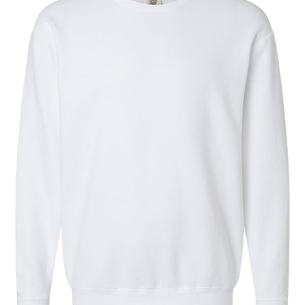 Unisex Garment-Dyed Lightweight Fleece Crewneck Sweatshirt
