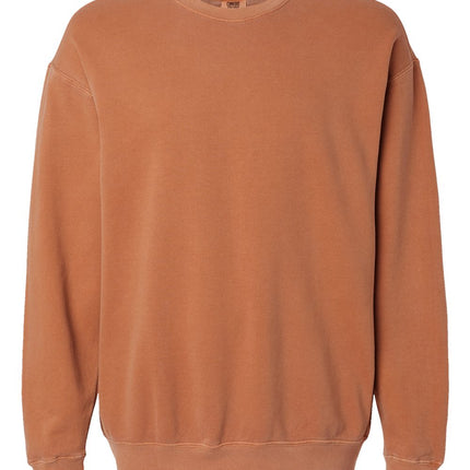 Unisex Garment-Dyed Lightweight Fleece Crewneck Sweatshirt
