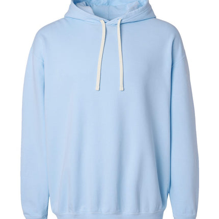 Unisex Garment-Dyed Lightweight Fleece Hooded Sweatshirt