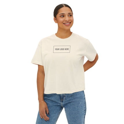 Custom Printed Women's Heavyweight Boxy T-Shirt - Comfort Colors 3023CL
