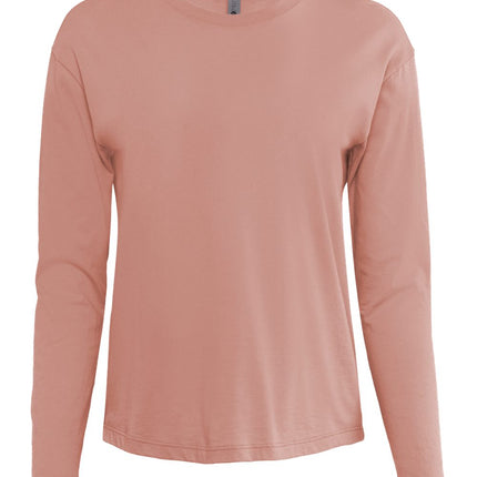 Women's Cotton Relaxed Long Sleeve T-Shirt