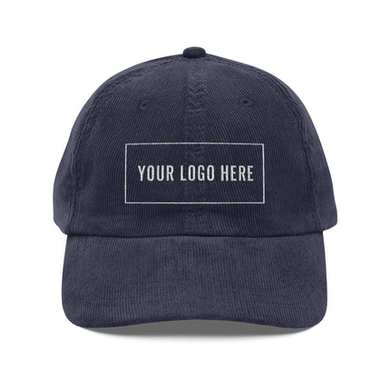 Custom Embroidered Corduroy Cap - Big Accessories BA703