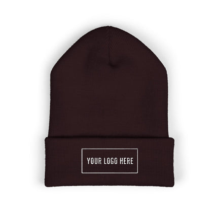 Custom Embroidered Cuffed Beanie - Yupoong 1501KC