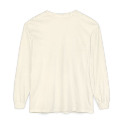 Custom Printed Garment-Dyed Heavyweight Long-Sleeve T-Shirt - Comfort Colors 6014