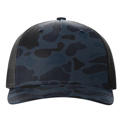 Printed Five-Panel Trucker Cap