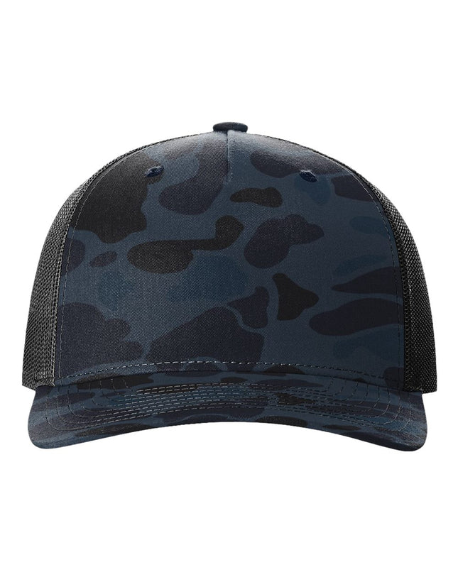 Printed Five-Panel Trucker Cap