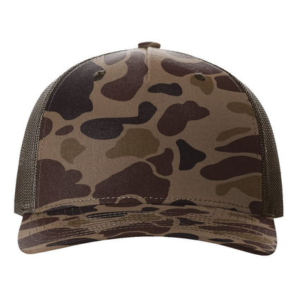 Printed Five-Panel Trucker Cap