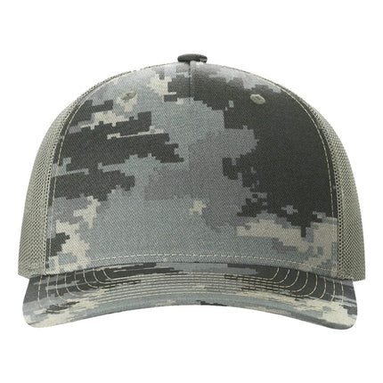 Printed Five-Panel Trucker Cap