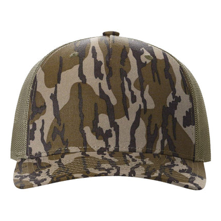 Printed Five-Panel Trucker Cap