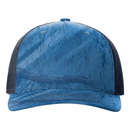 Printed Five-Panel Trucker Cap
