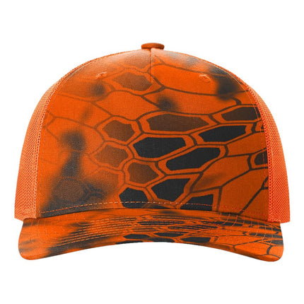 Printed Five-Panel Trucker Cap