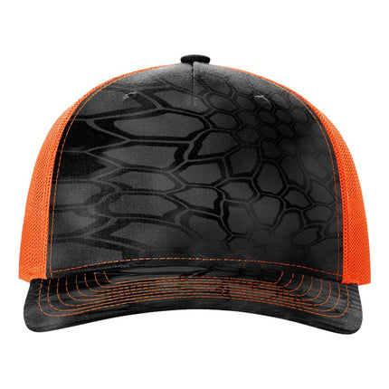 Printed Five-Panel Trucker Cap