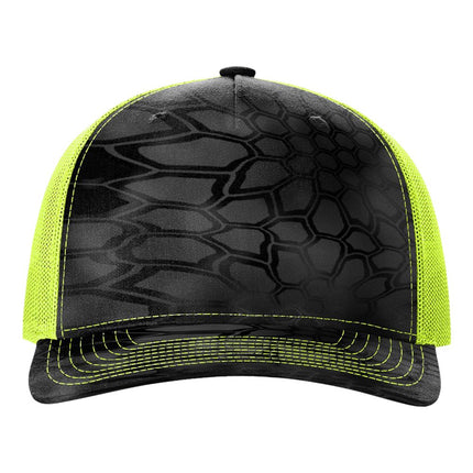 Printed Five-Panel Trucker Cap