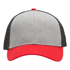 Heather Grey/ Charcoal/ Red