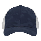 Navy Camo/ White