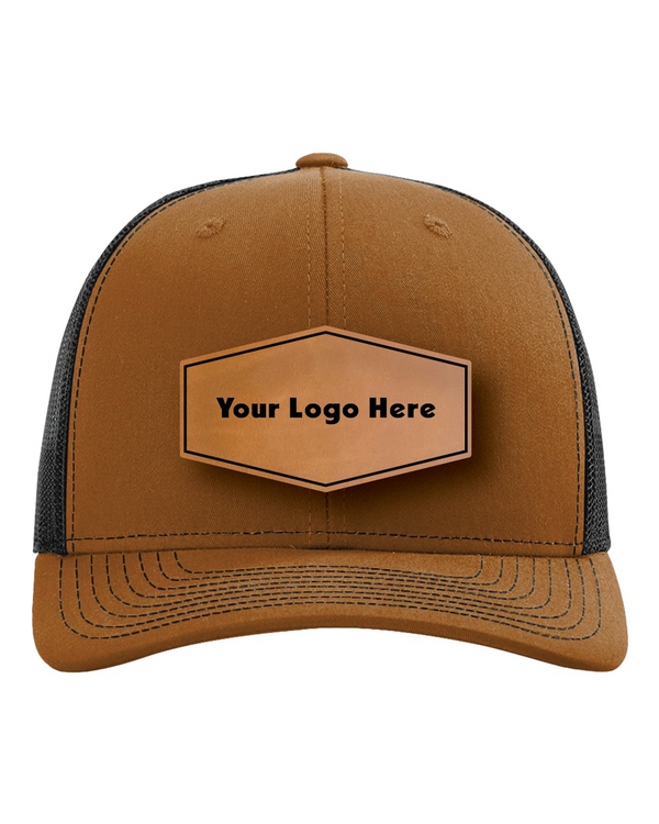 Richardson 112 Leather Patch Hat – Snapback Trucker