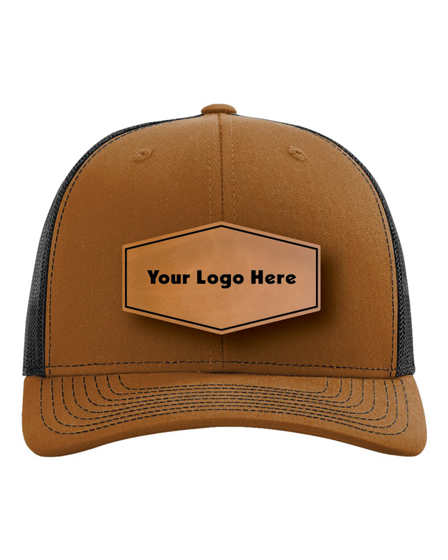 Richardson 112 Leather Patch Hat – Snapback Trucker