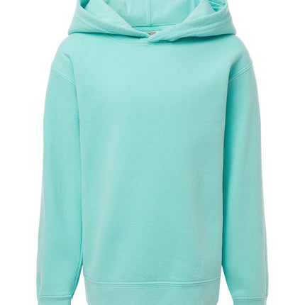 Youth Garment-Dyed Lightweight Fleece Hooded Sweatshirt