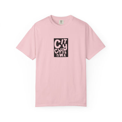 City Church NWA T-Shirt — Retro Block Letter Graphic Tee