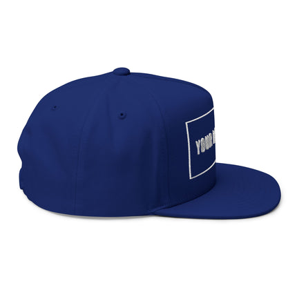 Custom Embroidered Flat Bill Snapback - Yupoong 6007