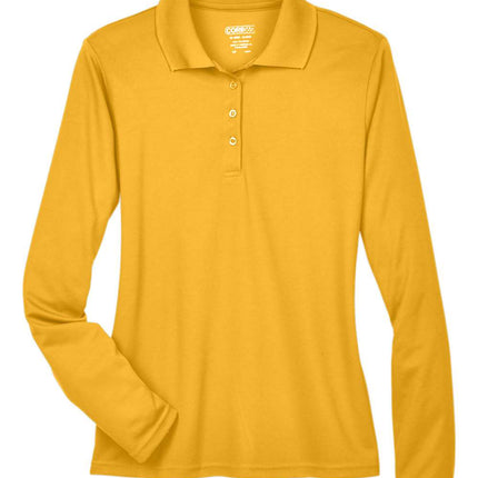 Women's Pinnacle Performance Long Sleeve Piqué Polo