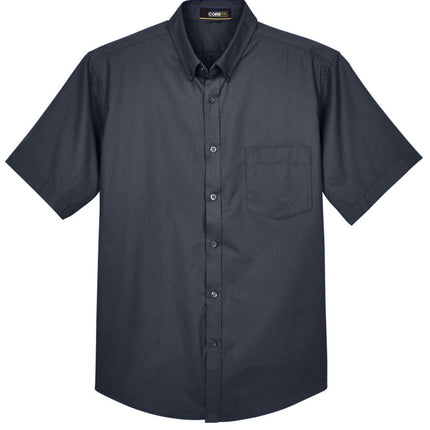 Men's Optimum Short Sleeve Twill Dress Shirt