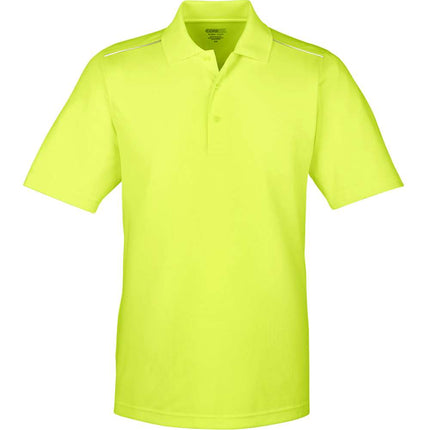Men's Radiant Performance Piqué Polo with Reflective Piping