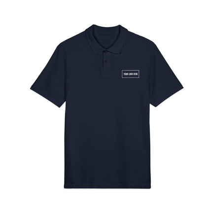 Custom Embroidered Pique Polo - Gildan 64800