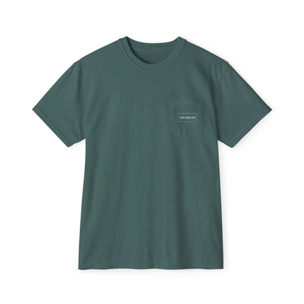 Custom Printed Unisex Garment-Dyed Pocket T-Shirt - Comfort Colors 6030