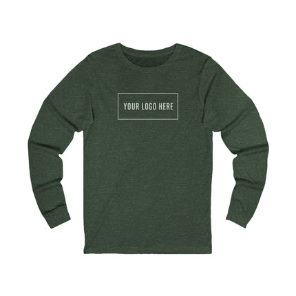 Personalized Bella+Canvas 3501 long sleeve tee with your logo