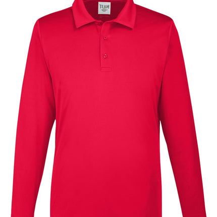 Men's Zone Performance Long Sleeve Polo